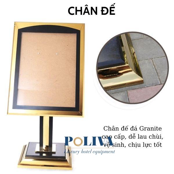 Chân đế thiết kế đẹp nhưng vẫn đảm bảo độ chắc chắn 