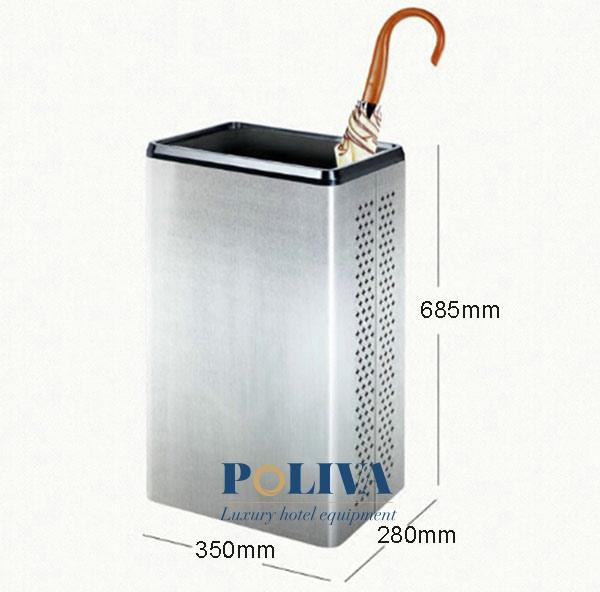 Kích thước thùng đựng dù inox