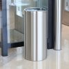 Thùng rác inox nắp lật cỡ đại