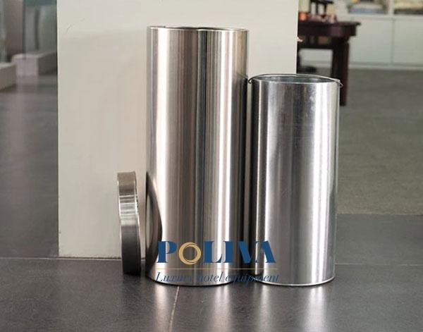 Thùng rác inox nắp bập bênh chất lượng tốt