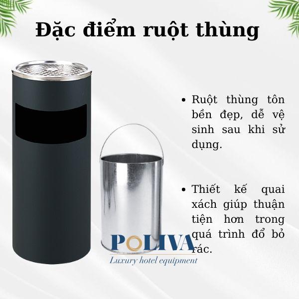 Cấu tạo chi tiết công năng của ruột thùng rác