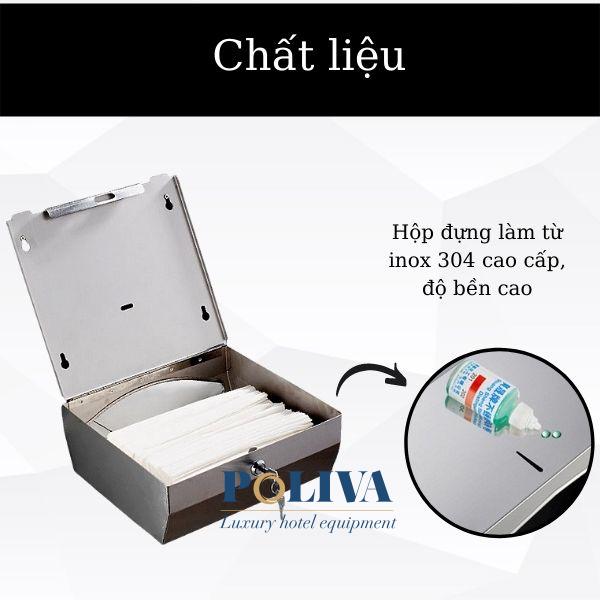 Chất liệu inox cao cấp bền bỉ 