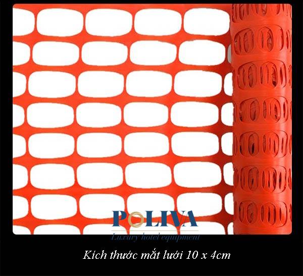 Kích thước mắt lưới 10x4 cm là kích thước phổ biến