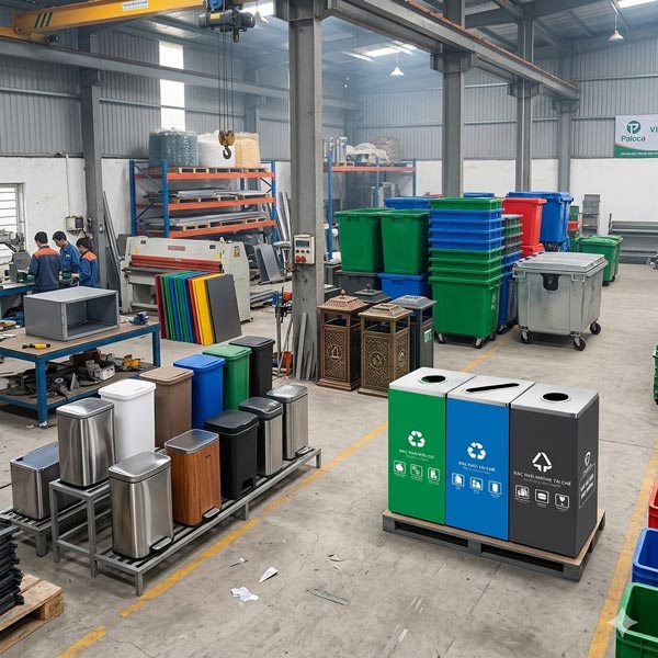 Poliva chuyên cung cấp các loại thùng rác với giá tốt