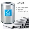 Thùng rác trung tâm thương mại inox