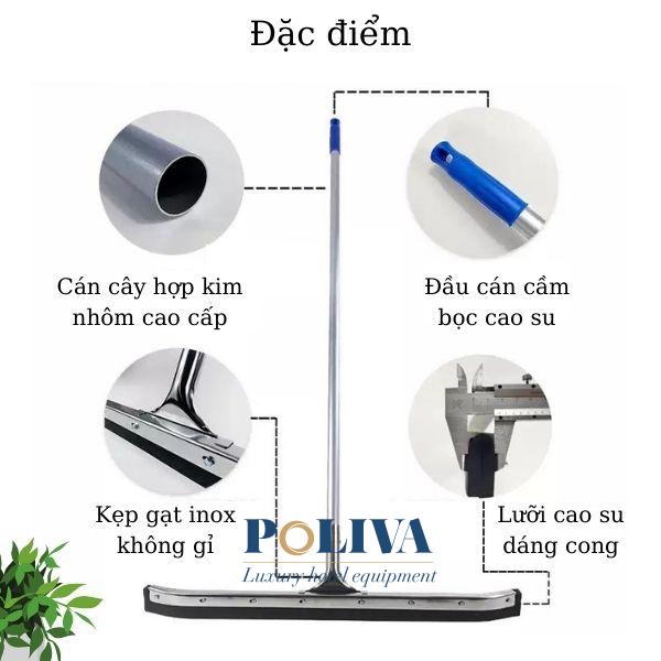 Đặc điểm của cây gạt nước sàn bằng inox