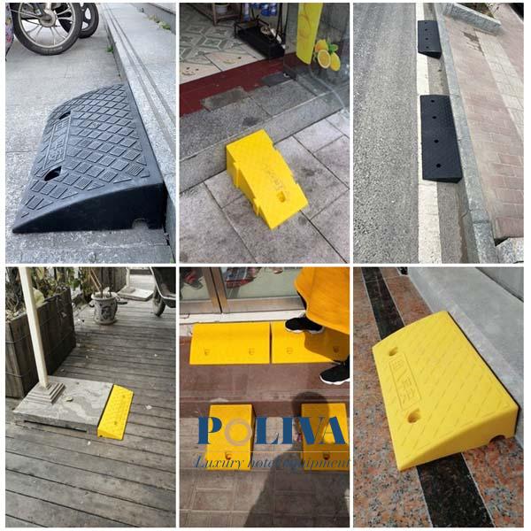 Bục lên xuống cho ô tô xe máy đa dạng nhiều không gian sử dụng
