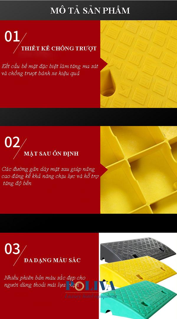 Mô tả thiết kế cầu lên xuống xe máy xe ô tô