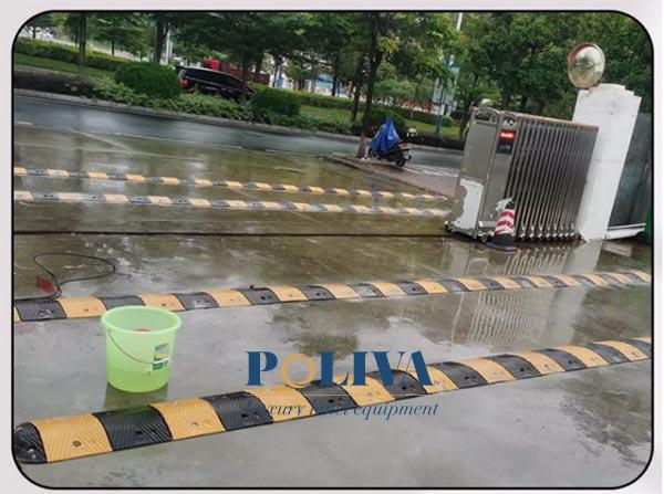 Gờ giảm tốc cao su đa dạng về công năng và địa điểm, không gian sử dụng