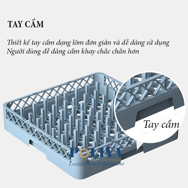 Thiết kế tay cầm dễ dàng sử dụng và vận chuyển