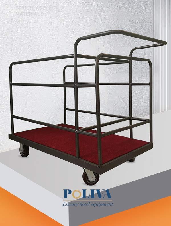 Xe đẩy bàn xoay nhà hàng của Poliva