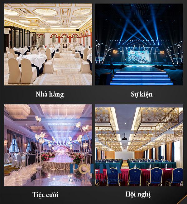 Xe đẩy mâm kính đa dạng không gian nhằm mục đích vận chuyển