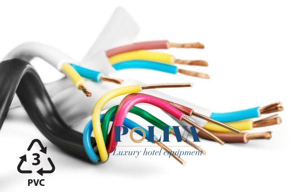 Vỏ bọc dây điện được làm từ nhựa PVC