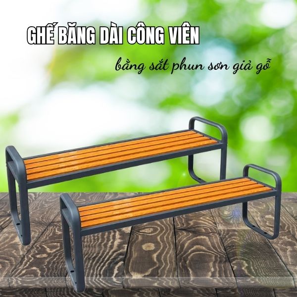 Ghế băng dài không tựa lưng của Poliva
