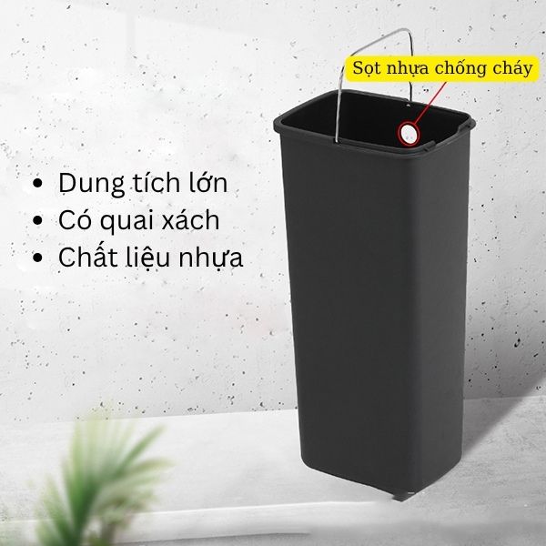 Thùng nhựa bên trong cao cấp, bền bỉ