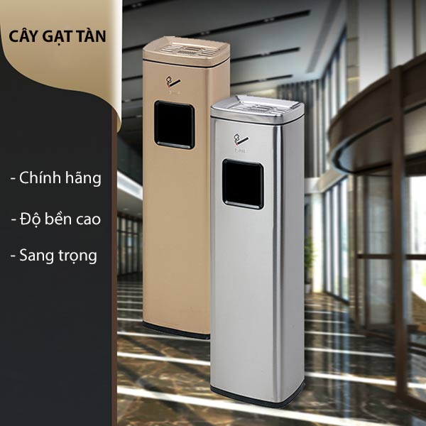 Cây gạt tàn thuốc của Poliva thiết kế sang trong, độ bền cao