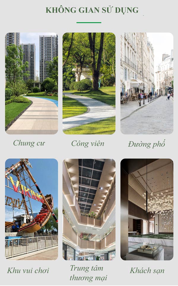 Đa dạng không gian sử dụng