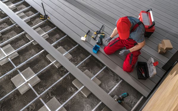 Làm vật liệu công trình, kiến trúc