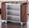 Xe đẩy dọn phòng inox