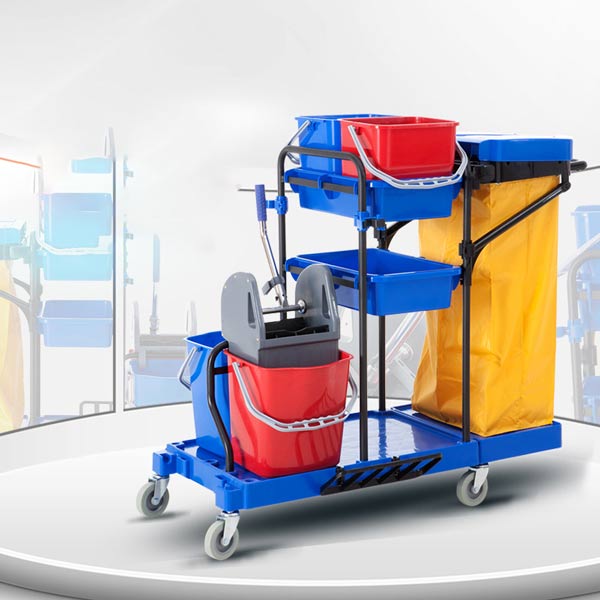 Hình ảnh xe dọn vệ sinh đa năng