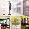 Cây treo quần áo gỗ kết hợp inox