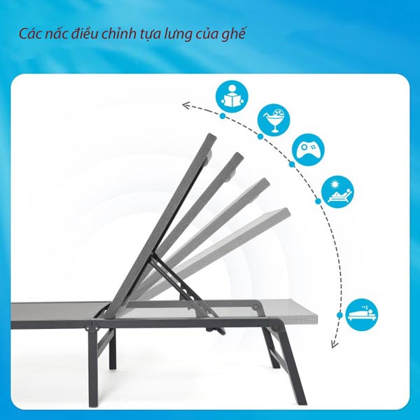 Có thể tùy chỉnh nhiều góc độ