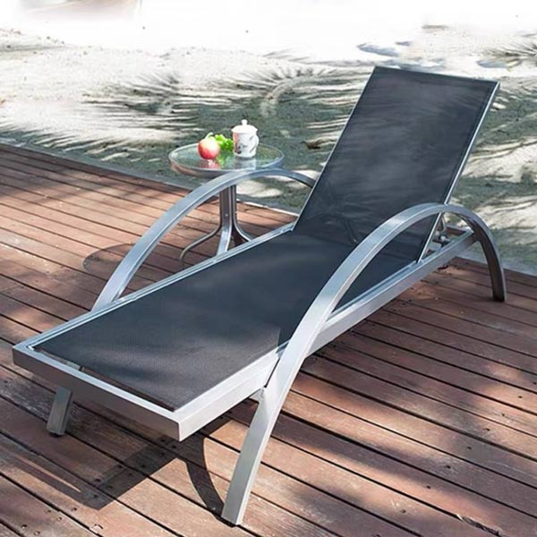 Ghế nằm hồ bơi khung hợp kim sơn tĩnh điện
