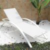 Ghế nằm hồ bơi khung hợp kim sơn tĩnh điện