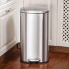 Thùng rác inox vuông đạp chân