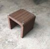 Bàn nhựa giả mây hồ bơi