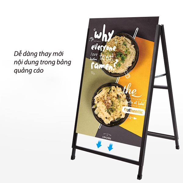 Mặt bảng to, hiển thị tốt, dễ dàng thay thế