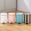 Thùng rác inox đạp chân cao cấp