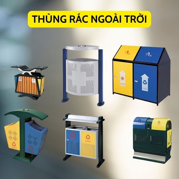 Poliva chuyên cung cấp các loại thùng rác đa dạng về mẫu mã, kích thước