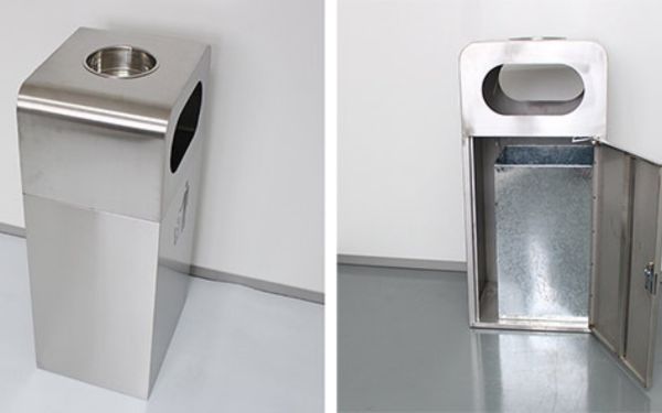 Sự khác biệt là ngăn chứa đựng rác thải lớn