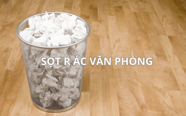 Sọt đựng rác văn phòng 