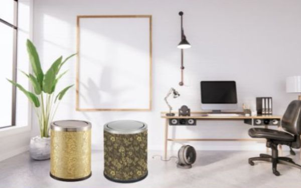 Những lưu ý khi chọn mua thùng rác bọc da để văn phòng