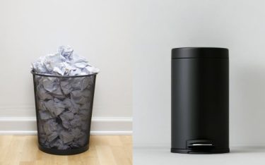 Bí quyết chọn thùng rác trong phòng làm việc gọn gàng