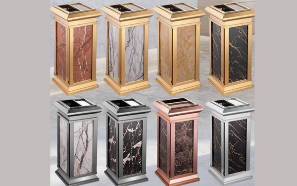 thùng rác cao cấp khách sạn