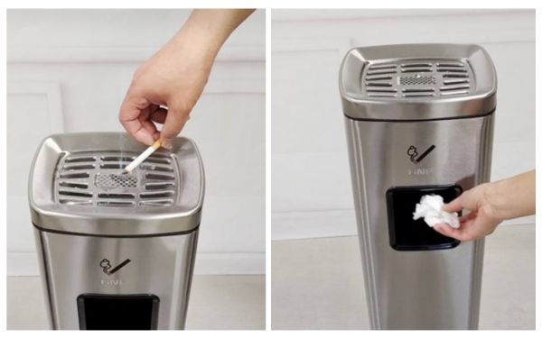 Vệ sinh, bảo dưỡng trụ gạt tàn công cộng thế nào là đúng nhất?