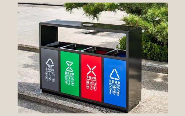 các loại thùng rác phân loại