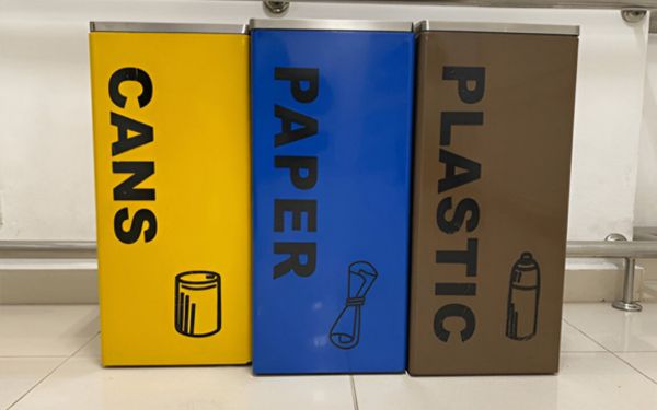 các loại thùng rác phân loại