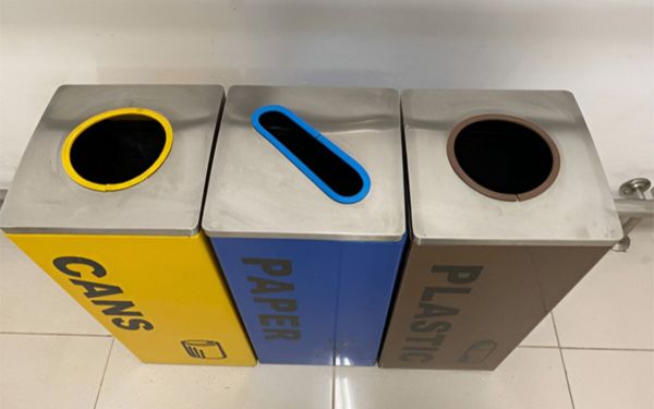 các loại thùng rác phân loại