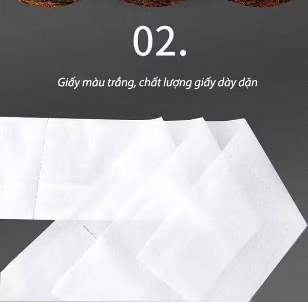 Cuộn giấy vệ sinh được làm từ chất liệu giấy cao cấp