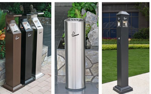 mua trụ gạt tàn chuyên dụng Poliva