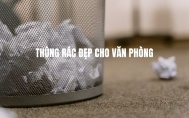 Gợi ý chọn thùng rác đẹp cho văn phòng phù hợp với mọi không gian làm việc