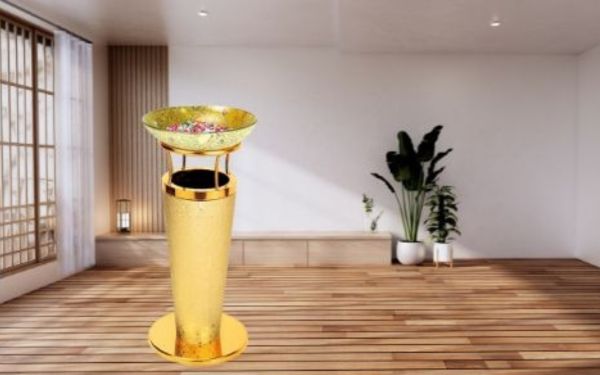 thùng rác sang trọng cho khách sạn