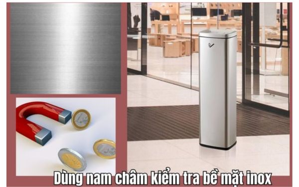 Chất liệu inox cao cấp, chống gỉ sét, bền bỉ