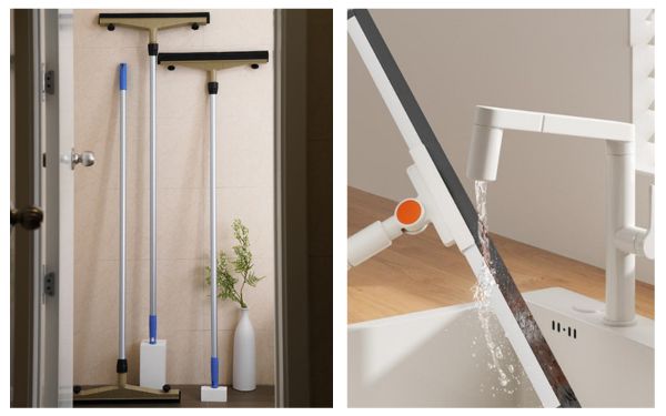 Treo, dựng cây gạt sàn đúng tư thế