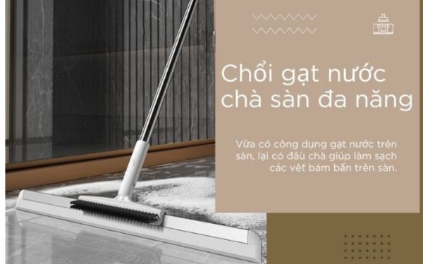 Hình ảnh chổi gạt nước chà sàn đa năng