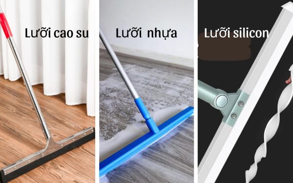 Đánh giá chổi gạt nước lưỡi cao su, nhựa và silicon: Khác biệt ở đâu?